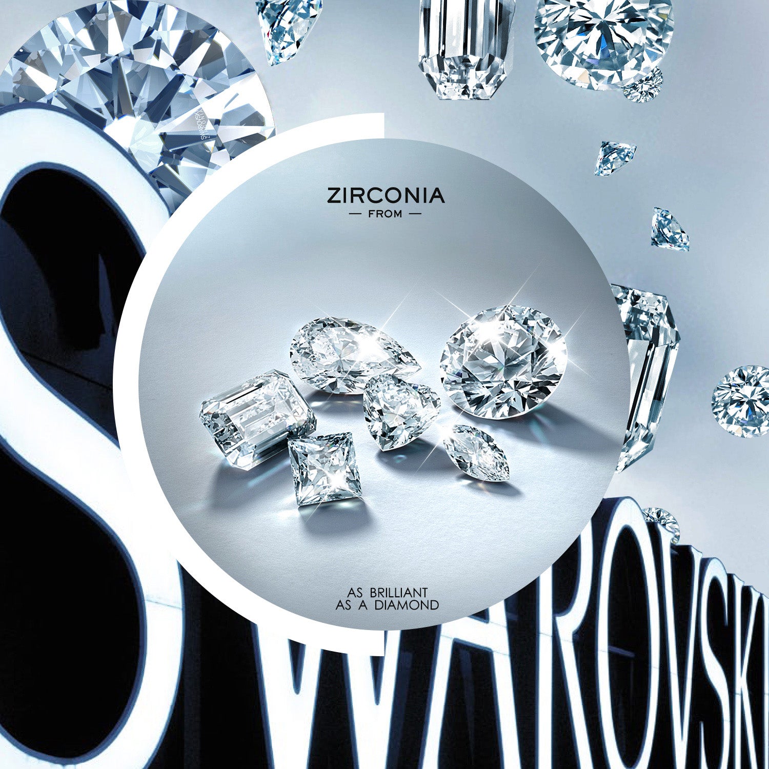 Rectangular Clear Crystal Stud Earrings