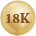 18K gold